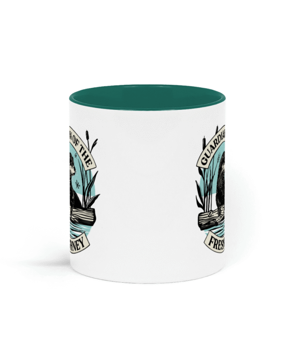 Two Toned Ceramic Mug - Guardian Of The Freshney - Image 2